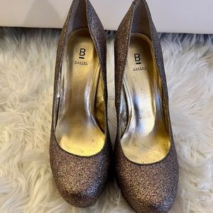 Multi colored Glitter High Heels